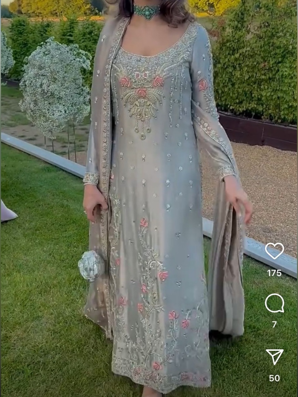 Pakistani Shalwar Kameez Dress 3 piece